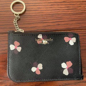 Kate Spade Cameron Dusk Buds Ditsy Zip Cardholder